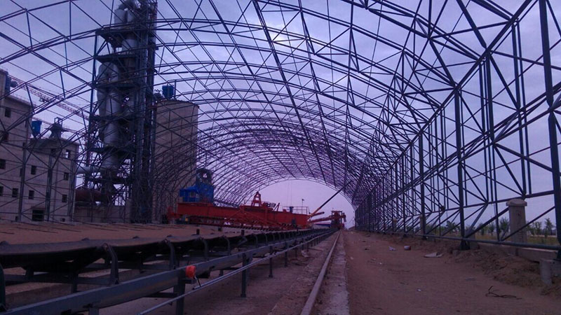 沈阳煤棚网架安装