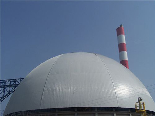 沈阳球形发电厂网架工程